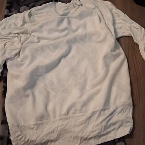 Womans White Long Sleeve Shirt